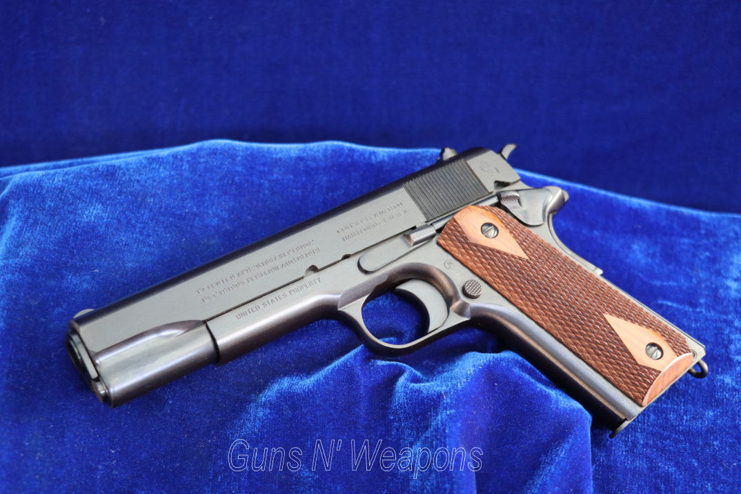 Pistolet factice Blueguns Colt 1911 A1 Cal.45 - .45 - Reproductions de  pistolets (10000251)
